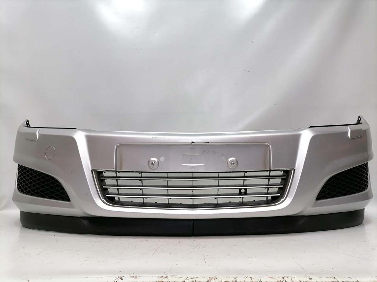 Opel Astra H original Stoßstange Stoßfänger vorn Z157 Starsilber III Metallic Facelift BJ08